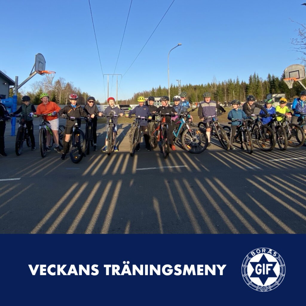 Träningsmeny MTB premiär